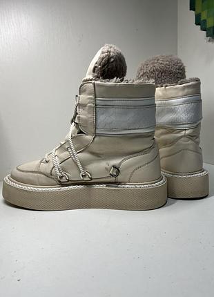 Місяцеходи зимові жіночі бежеві