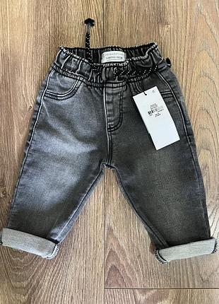 Джинси дитячі (3-6 міс, 68 см) стан новий