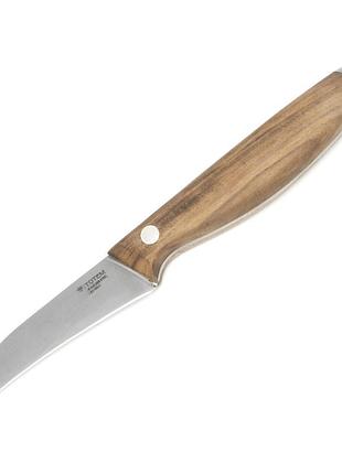 Ніж тотем 515-3 steel grove овочевий вигнутий