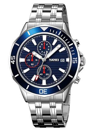 Часы наручные skmei, silver-blue (9335sibu)
