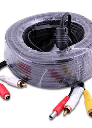 Кабель 2rca + dc 05 м