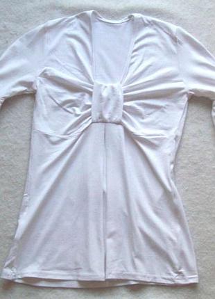 Блуза туніка віскоза біла жовта чорна фіолетова