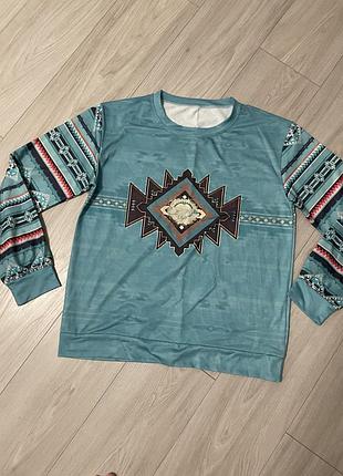 Свішот бірюзовий- незамінний в осінньому гардеробі 🫶🏽