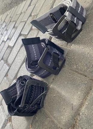 Ремінь чоловічий  широкий ( текстиль)