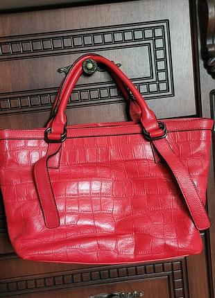 Кожаная сумочка сумка