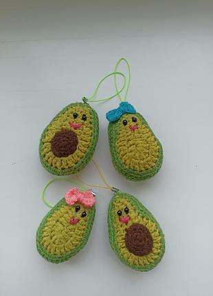 Брелок киви на ключе, на рюкзак, на сумку