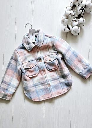 Куртка для девочки 98-104см, george, 3-4роки, рубашка теплая для девочки, пальто для девочки