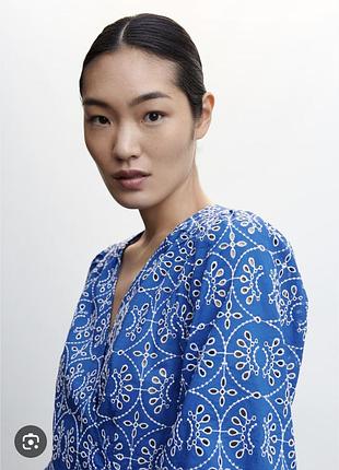 Блуза с вышивкой f&amp;f