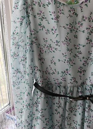 Шифоновое платье для девочки