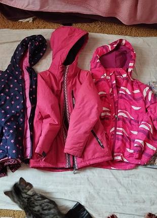 Курточки легкие на осень весну размер 128-134