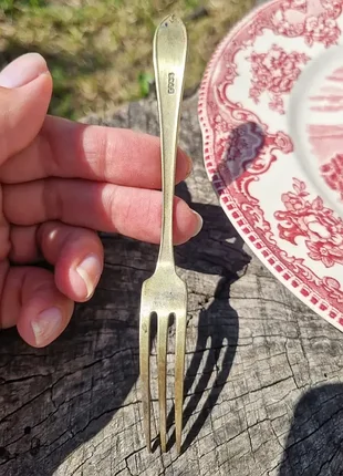 Антикварная вилка для различных закусок, epns.