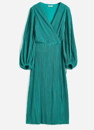 Стильное трикотажное платье миди батал