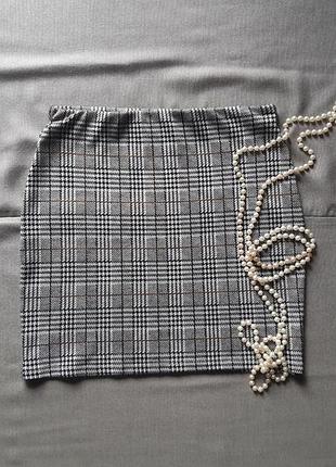 Юбка в клетку 100116