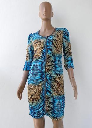 Изысканное яркое платье 2 размер (38-40 евроразмер)