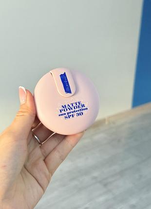 Пудра glambee sun protection, матуюча, spf 30 тон 01