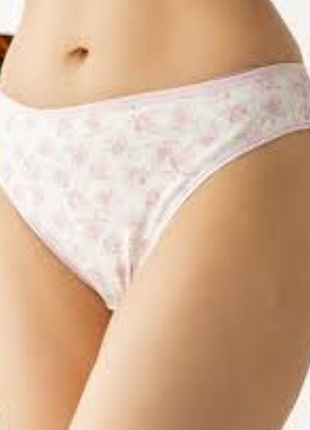 Коттоновые трикотажные слипы р.44