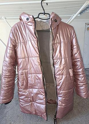 Пальто на холодную осень зима рост 152