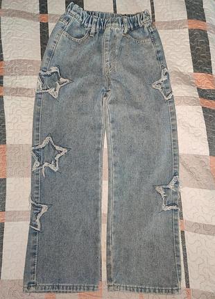 Джинсы на девочку 140см рост