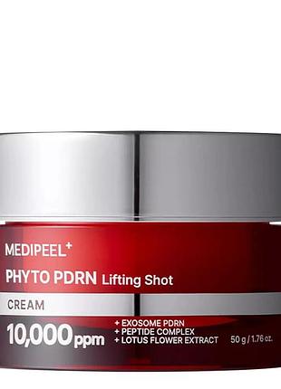 Антивіковий крем для обличчя medi-peel phyto exosome pdrn lifting shot cream, 50ml