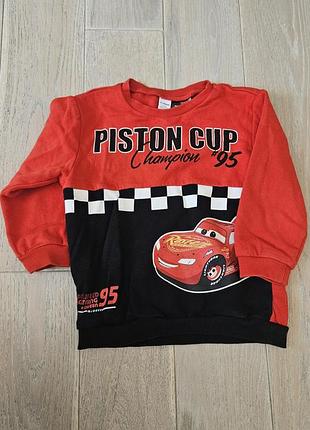 Светр на флісі тачка маквін