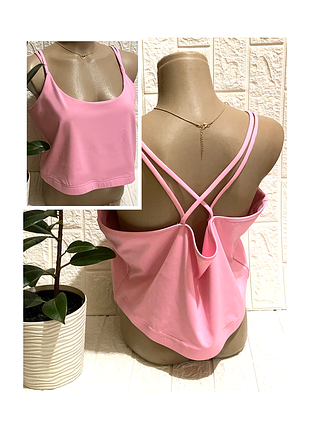 4xl пляжный топ без застежек лиф бюстек бюстгальтер розовый купальник раздельный