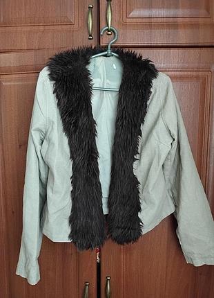 Кофта кофта с мехом