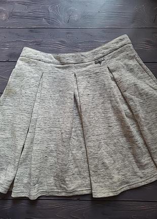 Юбка для девушки, xs, серая