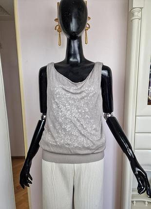 Топ із паєтками від alice + olivia