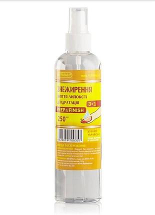 Обезжиривание и снятие липкости для ногтей prep&finish 250 мл 0-59