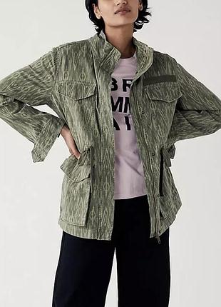Куртка джинсова жіноча m&s militari на змійці, м