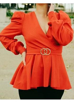 Красная блуза amisu