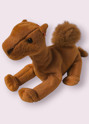 М’яка колекційна іграшка «верблюд найлс» ty beanie baby, 2000 рік, 16,5 см