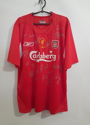 Reebok liverpool спортивна футболка футбол xl