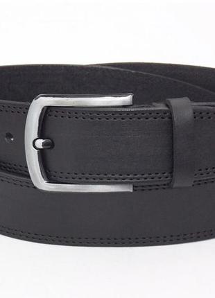 Мужской широкий кожаный ремень для джинсов