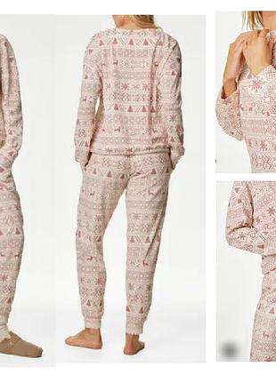Піжамка, зимовий принт.
