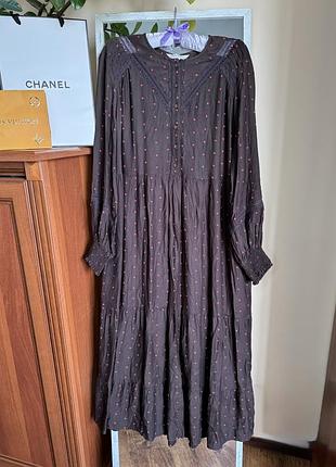 Очень красивое стильное платье миди оверсайз большой размер батал