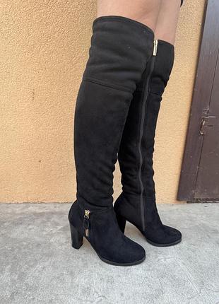 Зимние высокие сапожки, сапоги