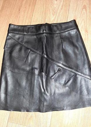 Юбка кожзаменитель рост 140, 9-10 лет, primark идеальное состояние