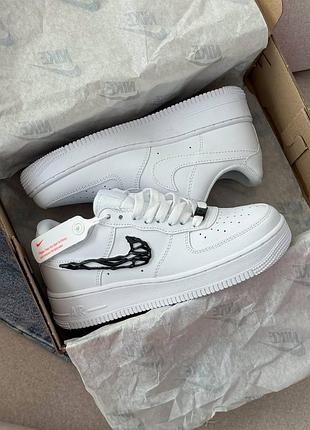 Кросівки nike air force 1 low molten black white