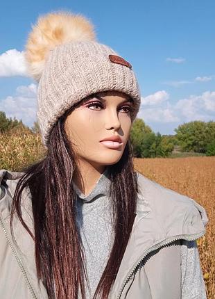 Шапка ручной работы