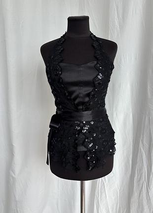 Топ корсетний готичний готический вінтаж