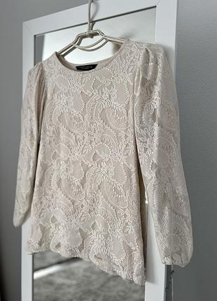 Блуза мереживна