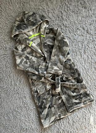 Дитячий плюшевий халат primark на 5-6 років