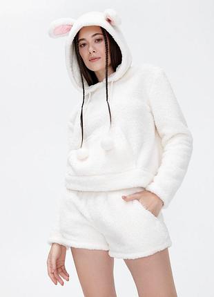 Пижама плюшевая с ушками