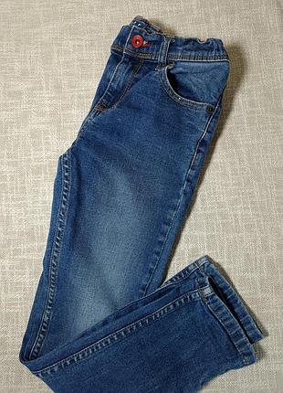 Дитячі джинси. сині джинси дитячі. джинси на зріст 134