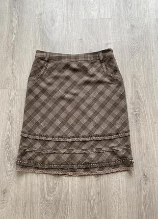 Спідниця міді 38 розмір