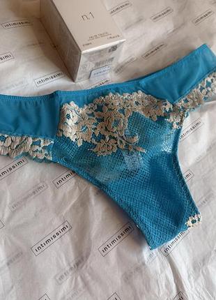 Бірюзові трусики бразиліано від intimissimi