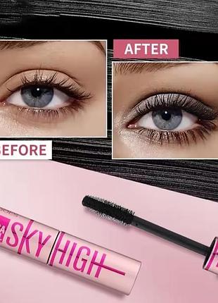 Удлиняющая тушь для ресниц sky high