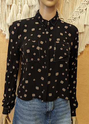 Блузка рубашка женская вискоза