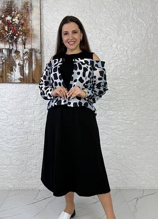 Плаття з імітацією сорочки